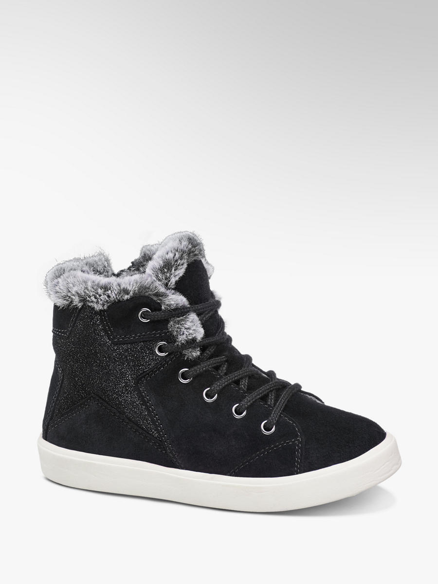 Schnürschuh, Weite Mittel von elefanten in schwarz DEICHMANN Schnürschuh, Weite Mittel von elefanten in schwarz DEICHMANN